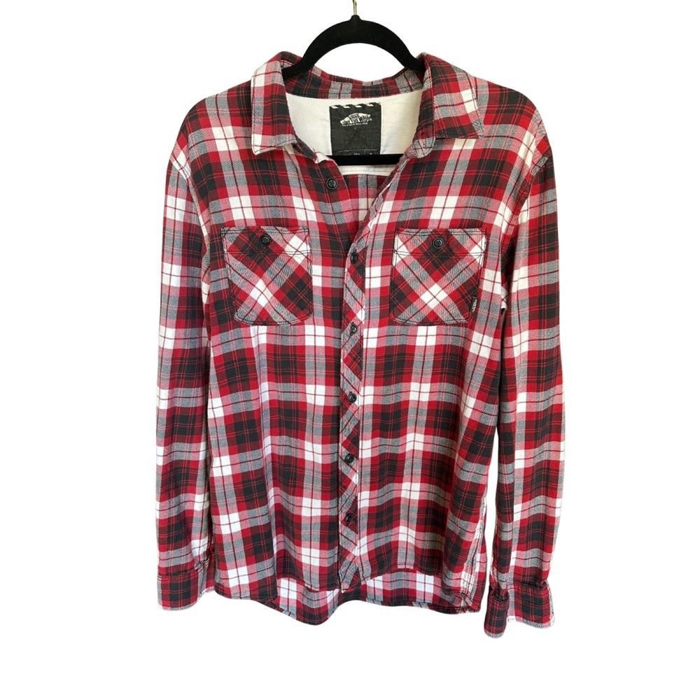 Vans Men’s 100% Cotton Flannel Button Up Shirt